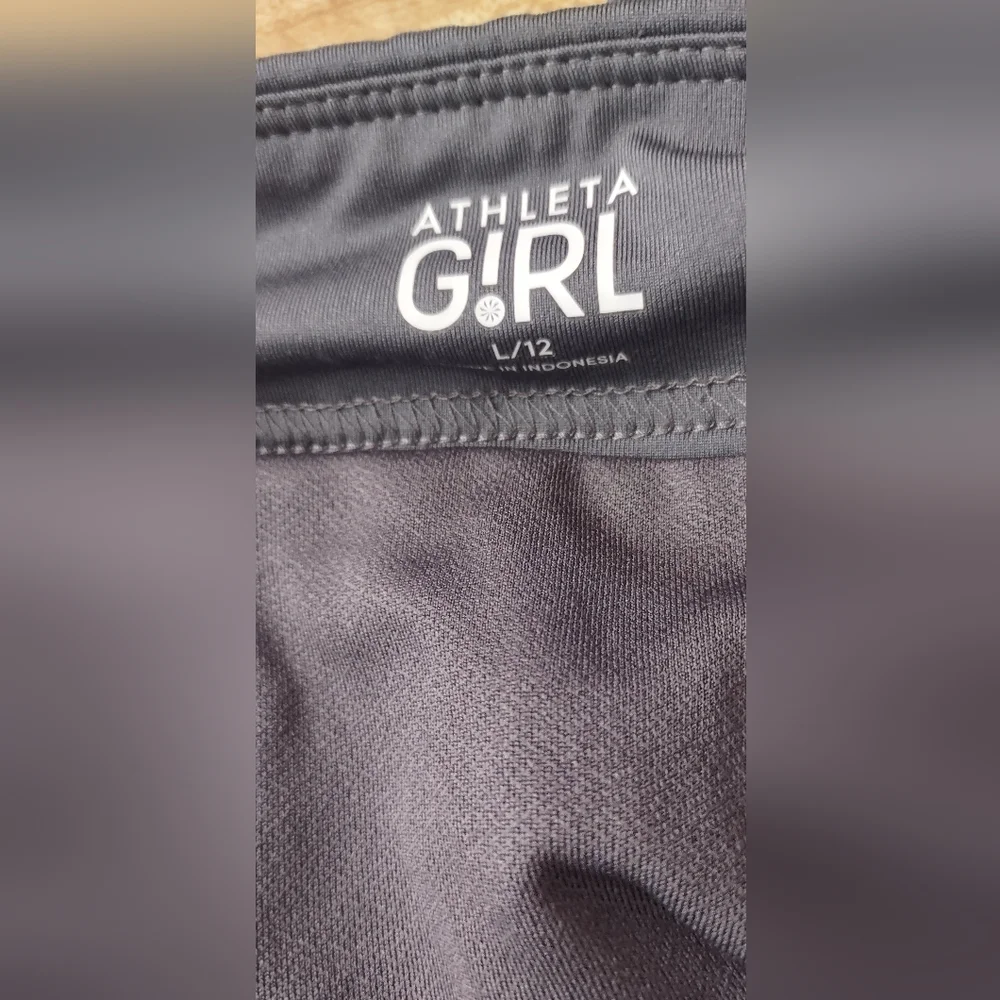 Athleta Girl Active Shorts Sz Large/12 Excellent Condition